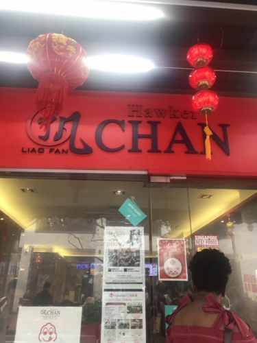 Hawker Chan, Singapore